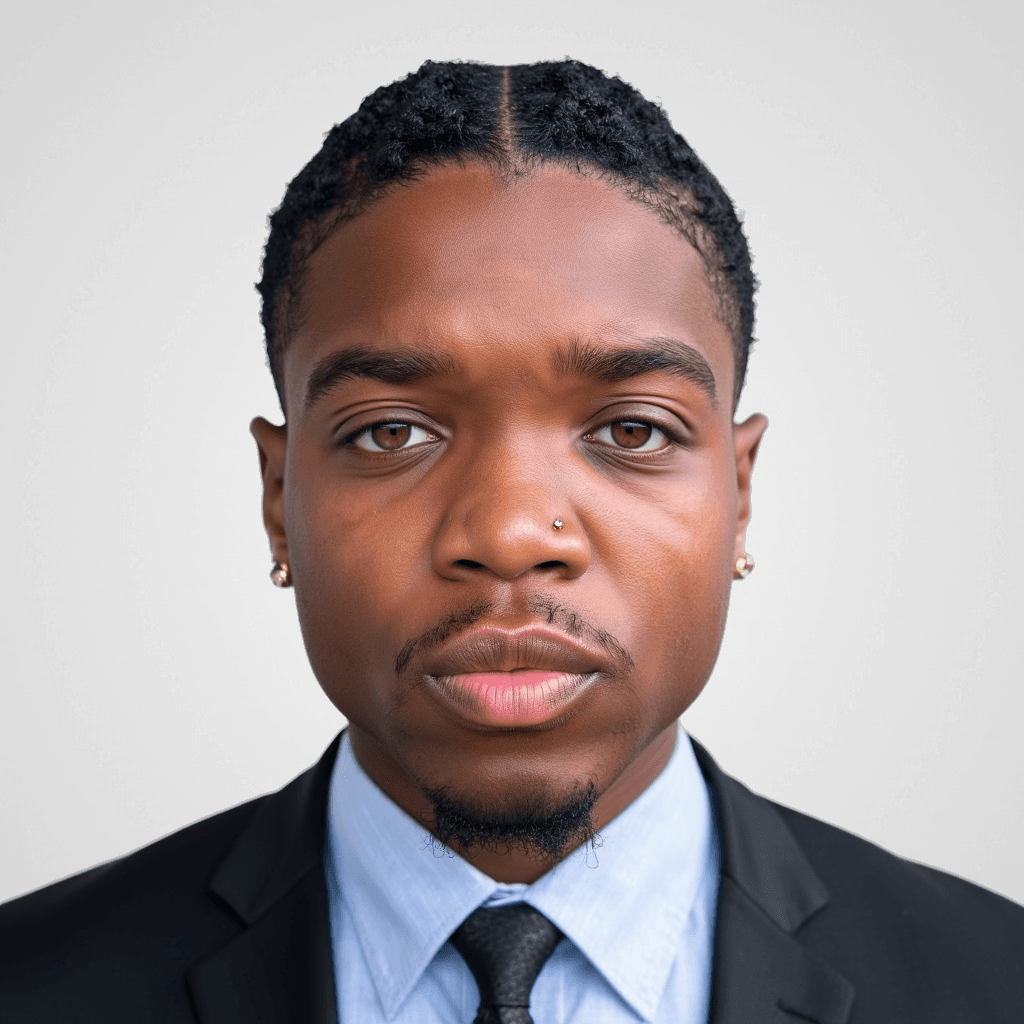 Portrait of Eric Harrison Jr.